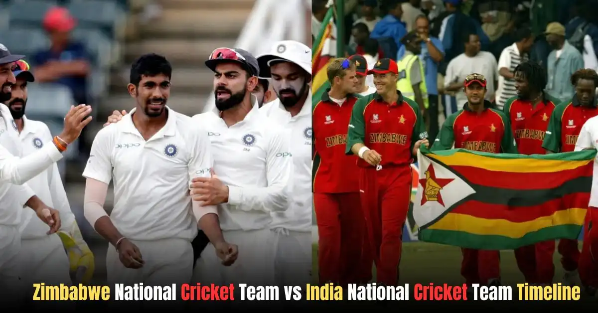 Zimbabwe National Cricket Team vs India National Cricket Team Timeline